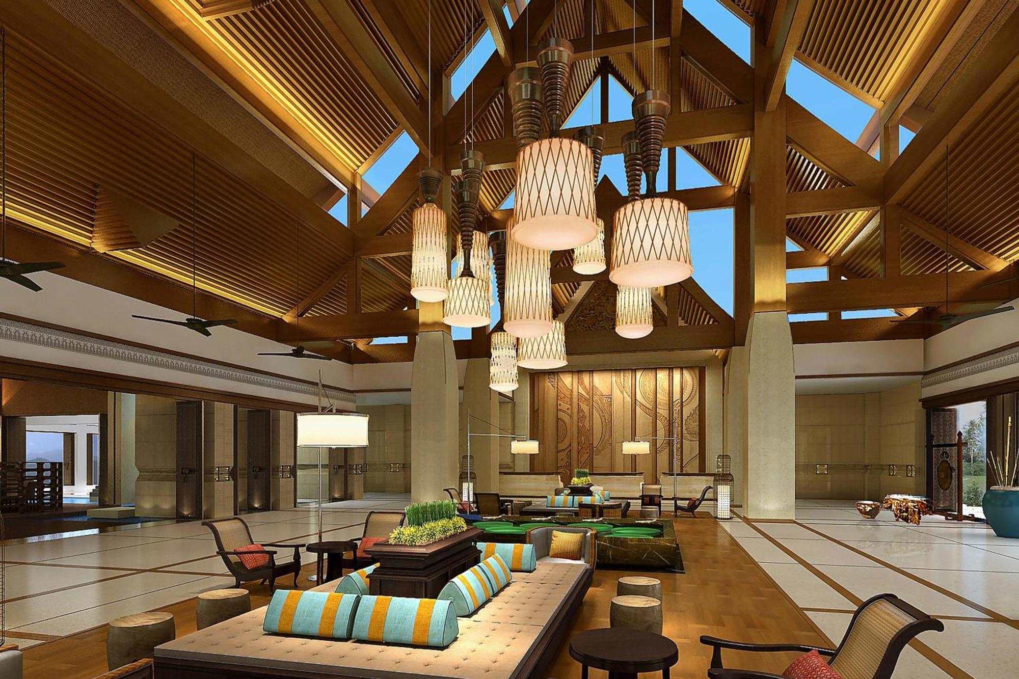 Sheraton Grand Xishuangbanna Hotel Цзинхун Экстерьер фото